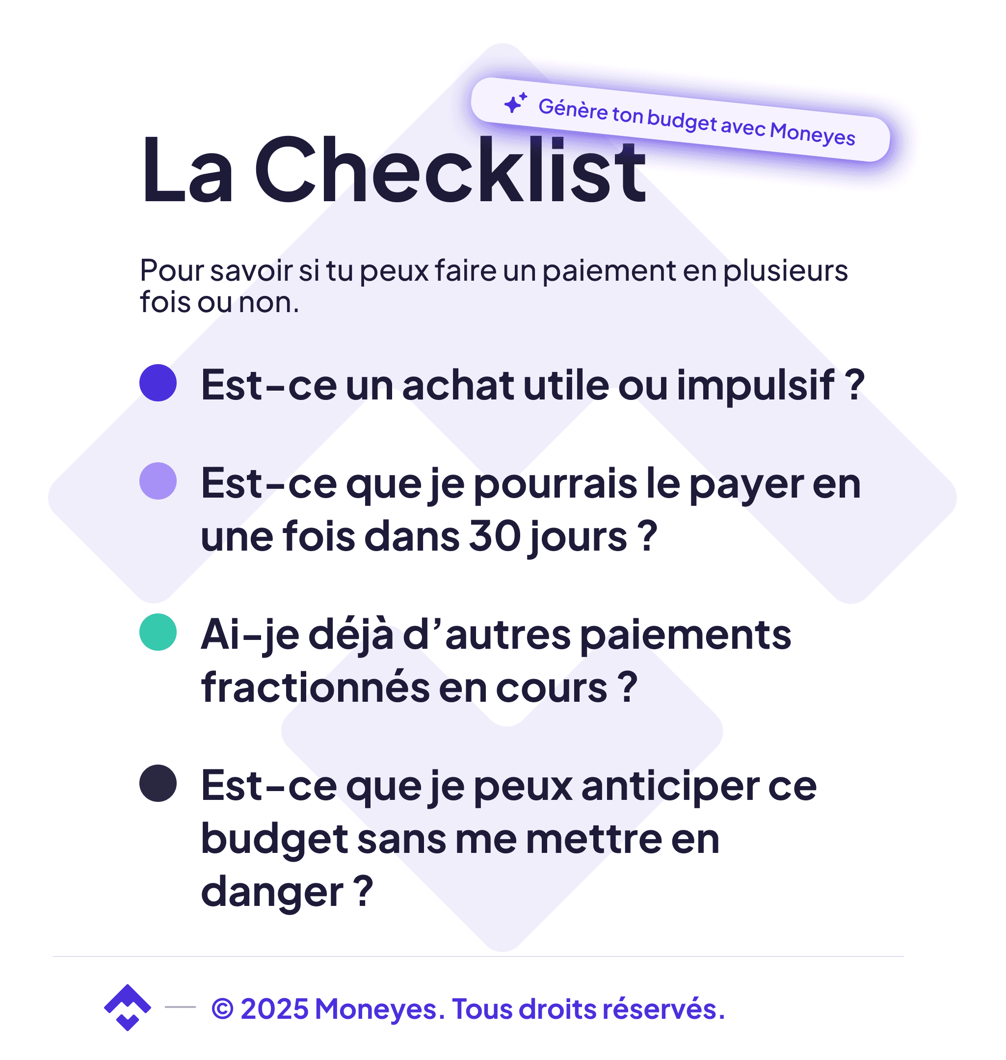 comment faire un paiement en plusieurs fois ? Moneyes